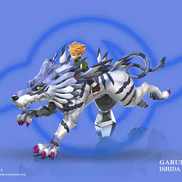 DMX - Garurumon and Yamato Ishida 4