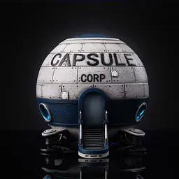 Iron - Capsule Corporation Spaceship 3