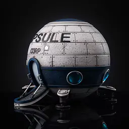 Iron - Capsule Corporation Spaceship 6