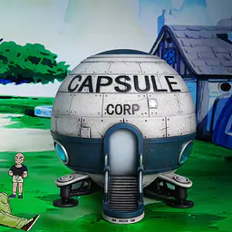 Iron - Capsule Corporation Spaceship 1