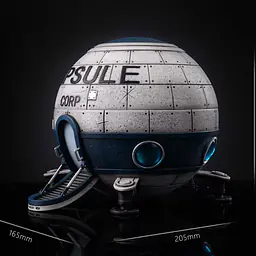 Iron - Capsule Corporation Spaceship 7