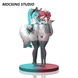 Zhu Yi Wan Jia - Hatsune Miku and Kasane Teto 1
