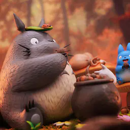 Long Miao - Totoro Family 6