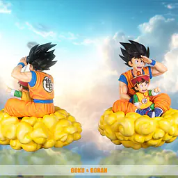 Yinqing - Goku and Gohan 4