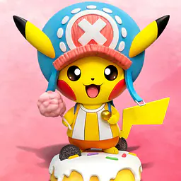 Cheese x EGG - Pikachu cos Chopper 1