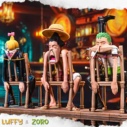 Left and Right - Sanji, Luffy and Zoro 3
