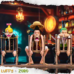 Left and Right - Sanji, Luffy and Zoro 1