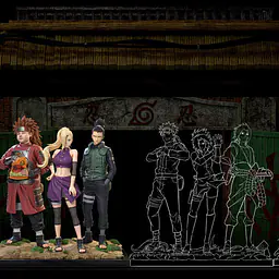 GZ - Shikamaru, Ino Yamanaka and Choji 7