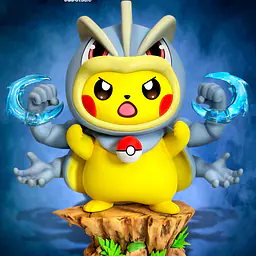 EGG - Pikachu cos Machamp 1