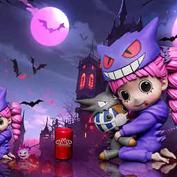 TMD - Kid Perona cos Gengar 1