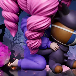 TMD - Kid Perona cos Gengar 3