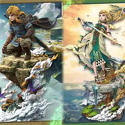 Hero Belief x Hunter Fan - Princess Zelda 6