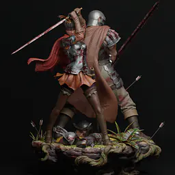 Player 1 - Guts and Casca 6