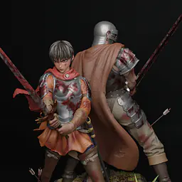 Player 1 - Guts and Casca 15
