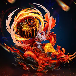 RanDian - Luffy vs Fire Dragon 3