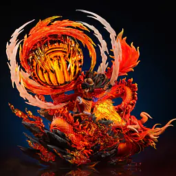 RanDian - Luffy vs Fire Dragon 1