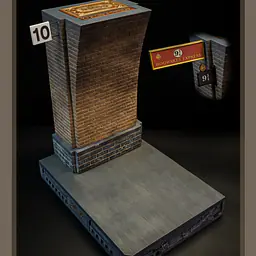 Mojing Toys - Platform Nine and Three-Quarters 2