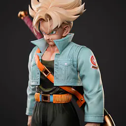 Rich Man x 2% - SSJ Trunks 3