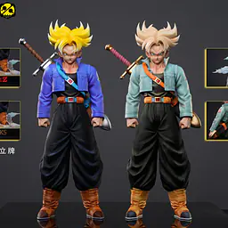Rich Man x 2% - SSJ Trunks 4