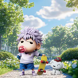 PG - Shinnosuke Nohara cos Killua 1