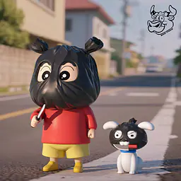 Niuzi - Shinnosuke Nohara and Shiro 2