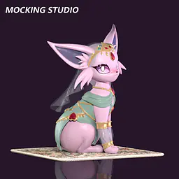 Mocking - Espeon 6
