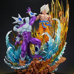 Chikara - SSJ Goku vs Cooler 9