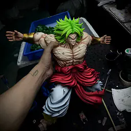 Yi Shou - Broly vs Goku and Vegeta 14