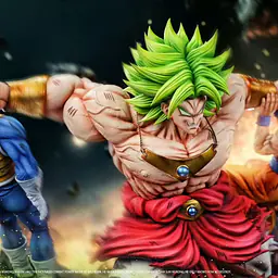 Yi Shou - Broly vs Goku and Vegeta 2