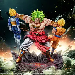 Yi Shou - Broly vs Goku and Vegeta 1