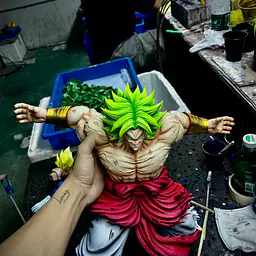 Yi Shou - Broly vs Goku and Vegeta 16