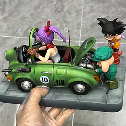 Cell - Bulma, Goku and Oolong 2