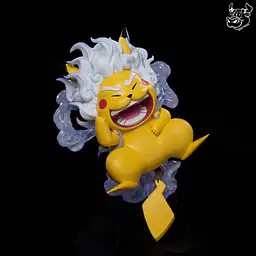 Niuzi - Pikachu cos Nika Luffy 3