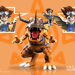DMX - Greymon and Taichi Yagami 7