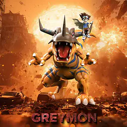 DMX - Greymon and Taichi Yagami 1