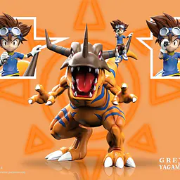 DMX - Greymon and Taichi Yagami 9