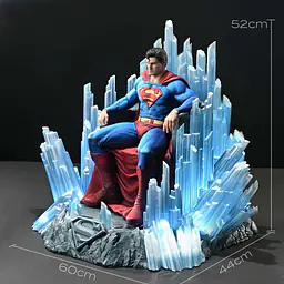 Prime 1 - Superman Fortress of Solitude on Throne 30