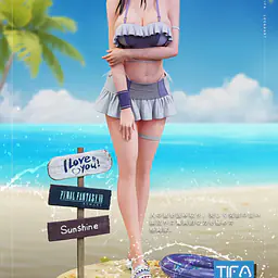 Fancy Art - Tifa 1