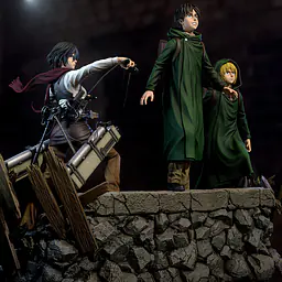 Model Power - Eren, Armin and Mikasa 1