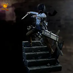 Model Power - Eren, Armin and Mikasa 9