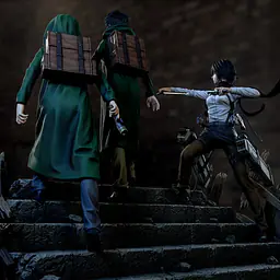 Model Power - Eren, Armin and Mikasa 11
