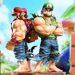 Panshi - Super Mario and Luigi 5
