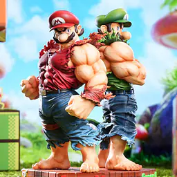 Panshi - Super Mario and Luigi 1