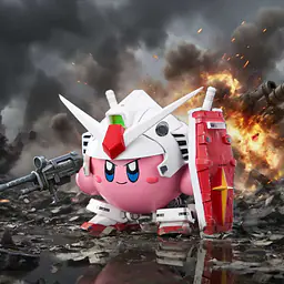 EX - Kirby cos Gundam 1