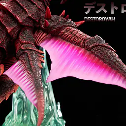 Hard Shell - Godzilla and Destoroyah 23