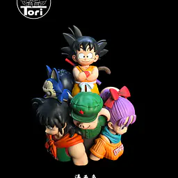 Tori - Kid Goku, Roshi, Bulma, Krillin, Yamcha, Launch, Oolong and Puar 2