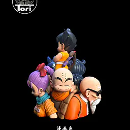 Tori - Kid Goku, Roshi, Bulma, Krillin, Yamcha, Launch, Oolong and Puar 4