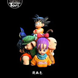 Tori - Kid Goku, Roshi, Bulma, Krillin, Yamcha, Launch, Oolong and Puar 3