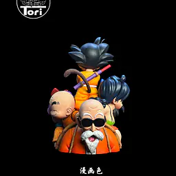 Tori - Kid Goku, Roshi, Bulma, Krillin, Yamcha, Launch, Oolong and Puar 6
