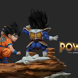 Power - Goku vs Vegeta 3